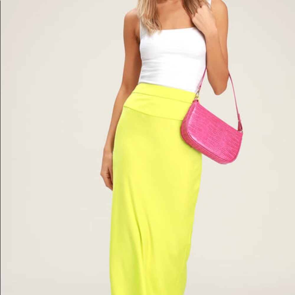 FREE PEOPLE NWT Midi Slip Skirt